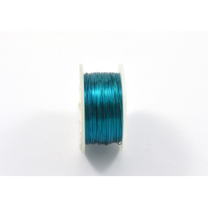 Fils 24 ga. Artistic Wire, Peacock blue